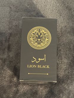 Lion Black Fragrance Sealed Box