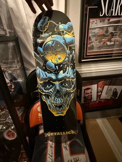 Metallica skate decks