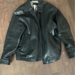 Men’s Leather Jacket Size M