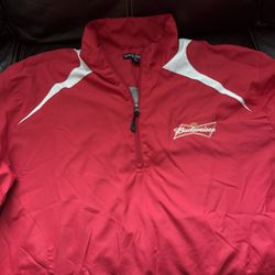 Budweiser Windbreaker Half Zip