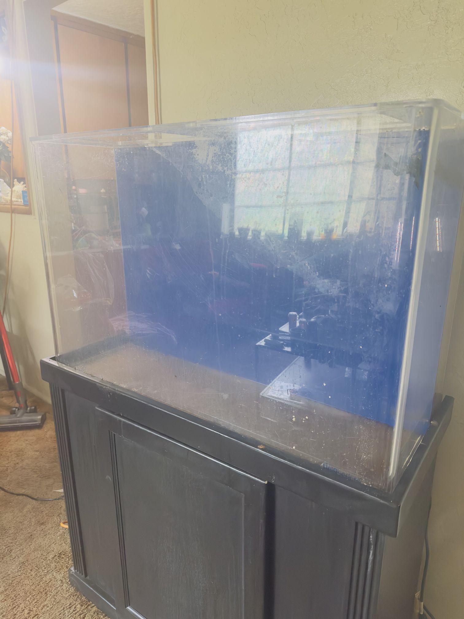 55 Gallon Acrylic Fish Tank With Stand