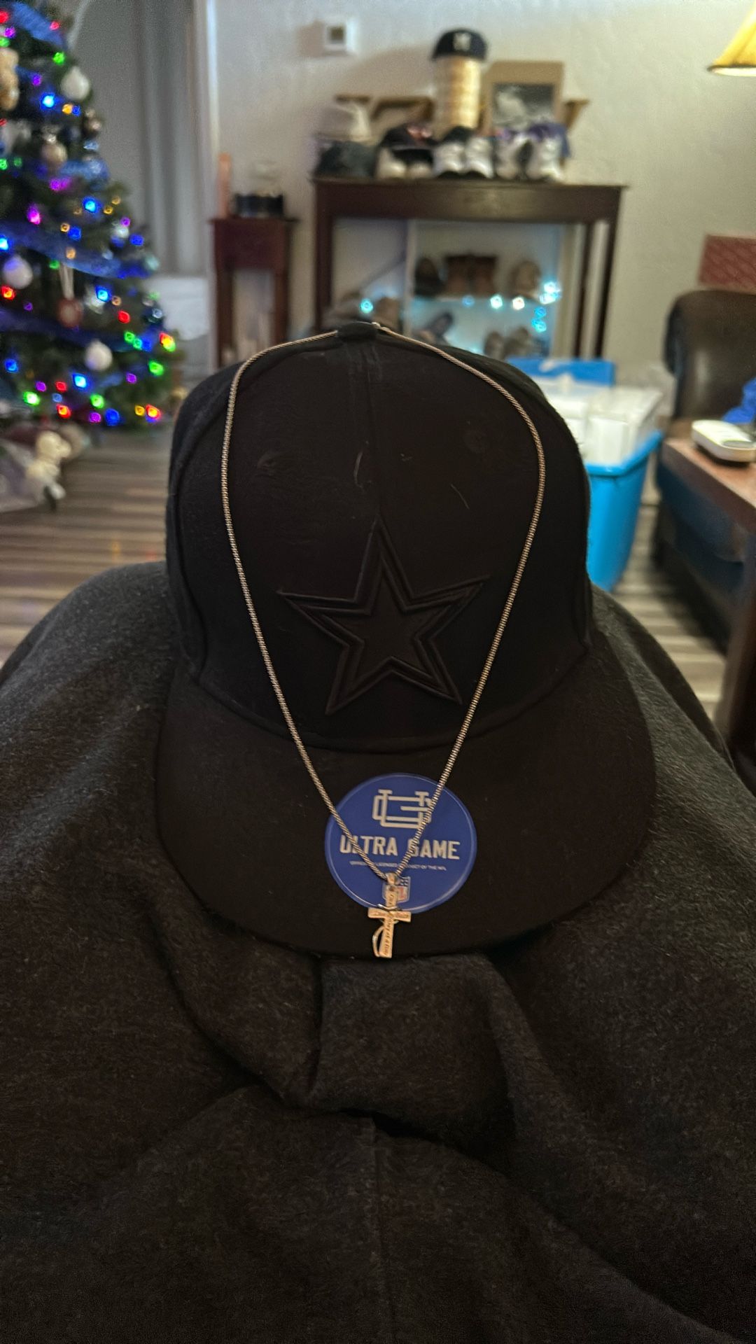 Silver Chain W Silver Cross