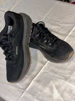 Brooks Black and Gray Logo Running Shoe Insole