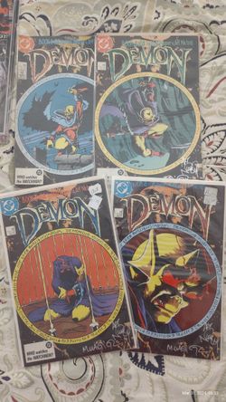 Lot of Five Signed Comics. X-Files, Demon, etc... + Extras