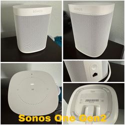 Sonos One Gen 2 – White – Excellent Condition