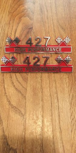 427 Performance Emblems  Valve Covers / Hood /Fender 