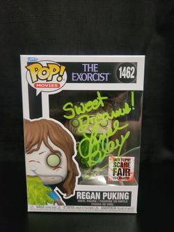 Funko Pop! Signed Regan Puking Scare Fair Ht Exclusive 