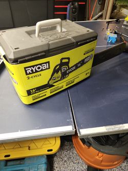 Brand New Ryobi Chainsaw 16" Gas 2-Cycle