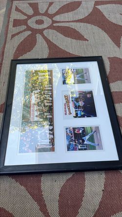 Multi size glass picture frame