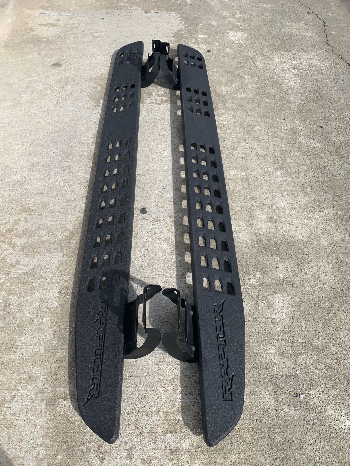 2017-2020 FORD F-150 SVT RAPTOR RUNNING BOARDS, FACTORY OEM ORIGINAL