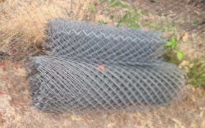 Chain link fence