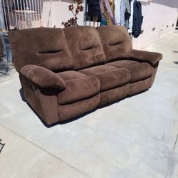 Double Recliner Couch 