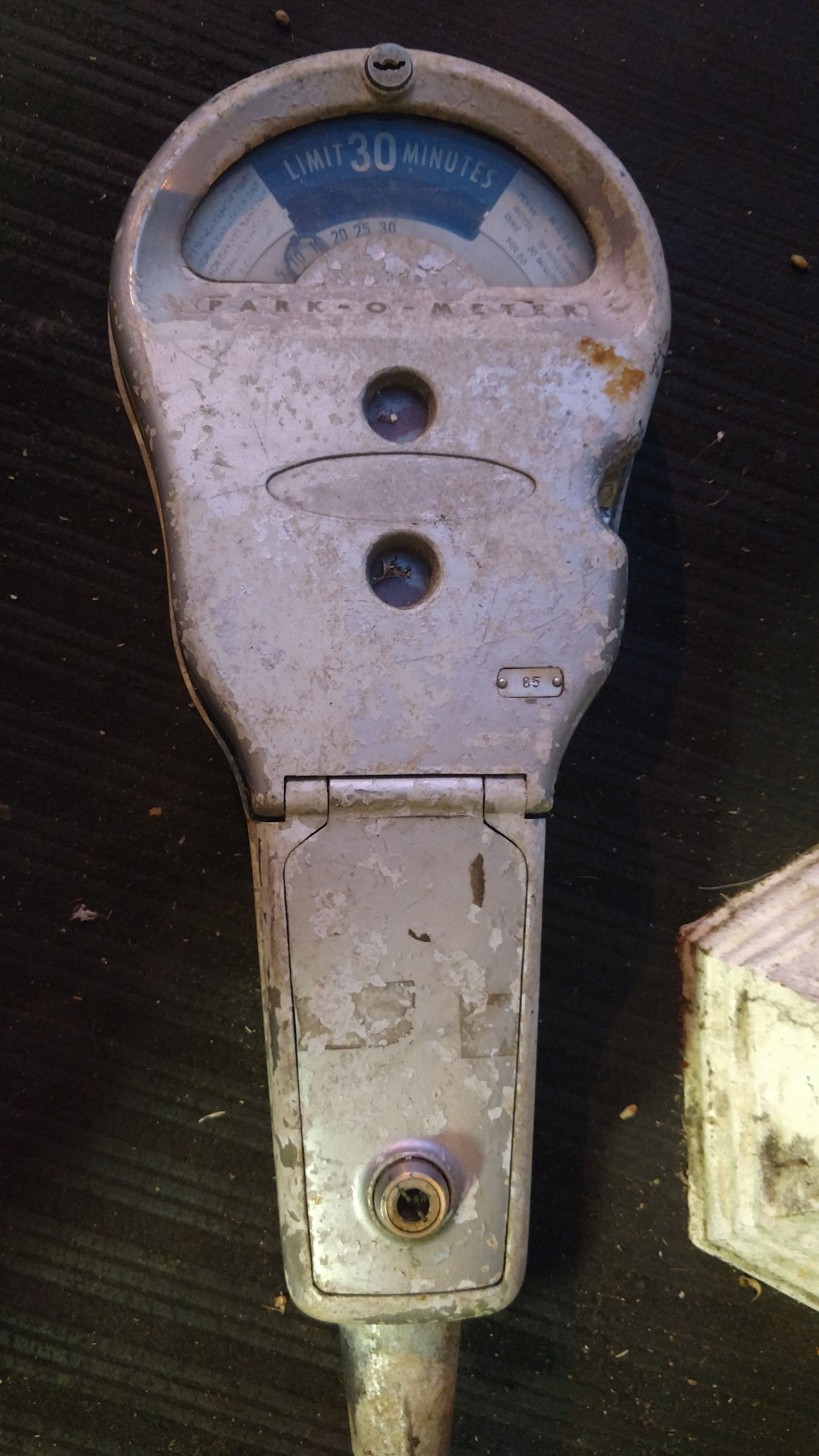 Vintage Park O Meter Parking meter