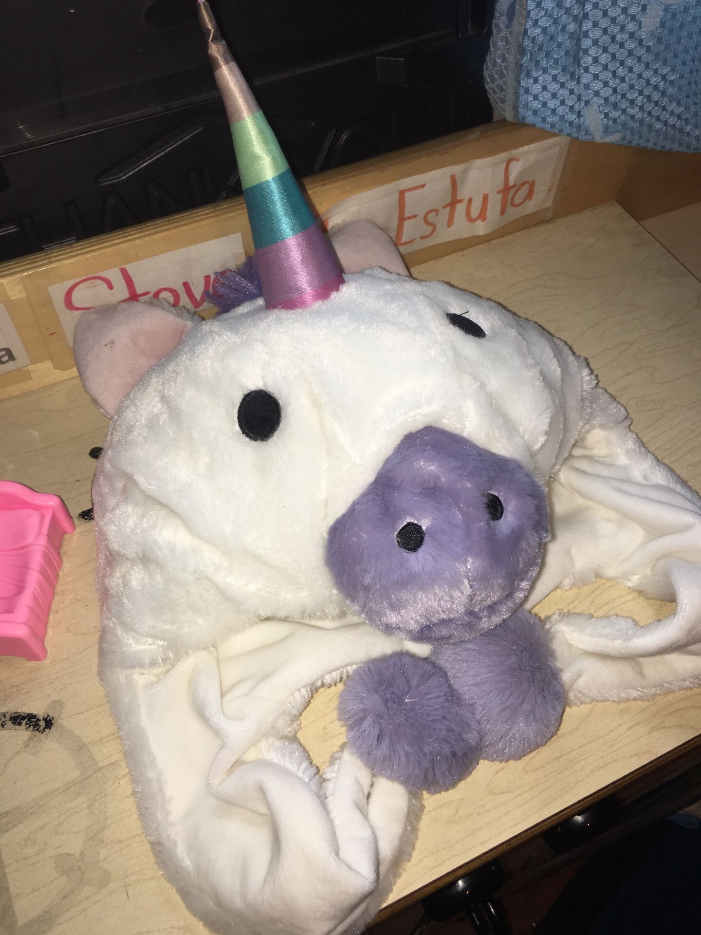 Very cute and warm unicorn ๐ฆ hat
