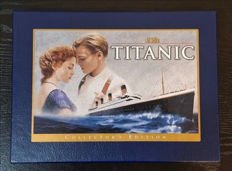 TITANIC COLLECTOR'S EDITION VHS GIFT SET [1998] - LIKE NEW SEALED TAPES