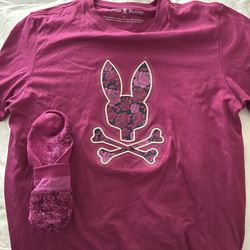 Psycho bunny t shirt and matching socks