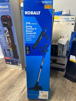 Kobalt 24-volt Cordless Battery String Trimmer and Leaf Blower and Combo Kit TOOL ONLY