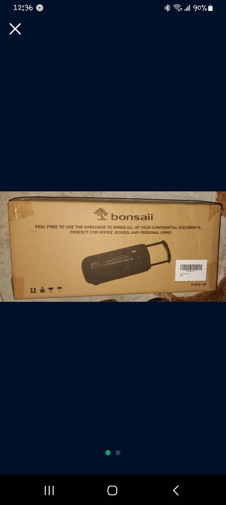 BONSAII PAPER SHREDDER
