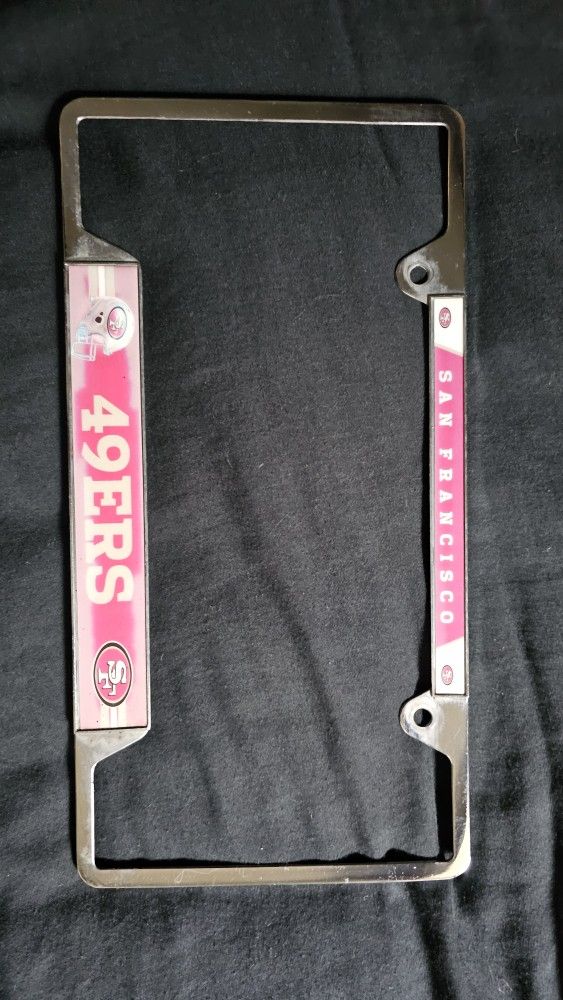 #49ers #Football #License #Plate #Holder 