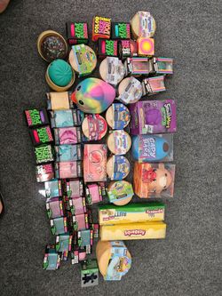 Large Lot of Nee Doh & Squishy Sensory Toys