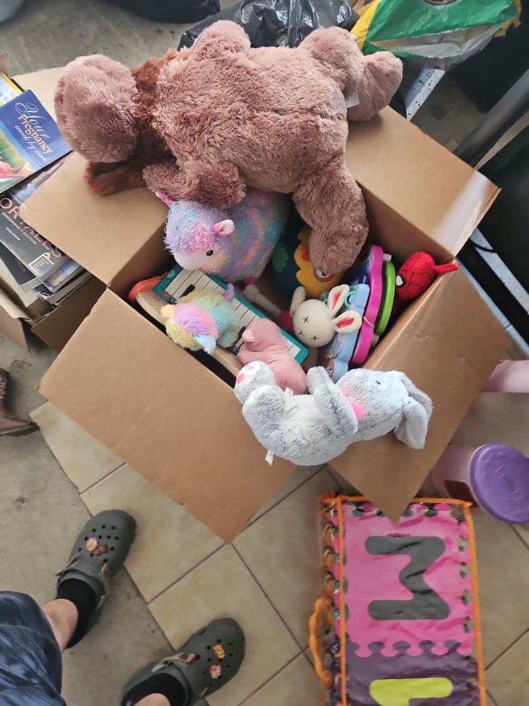 box of toys