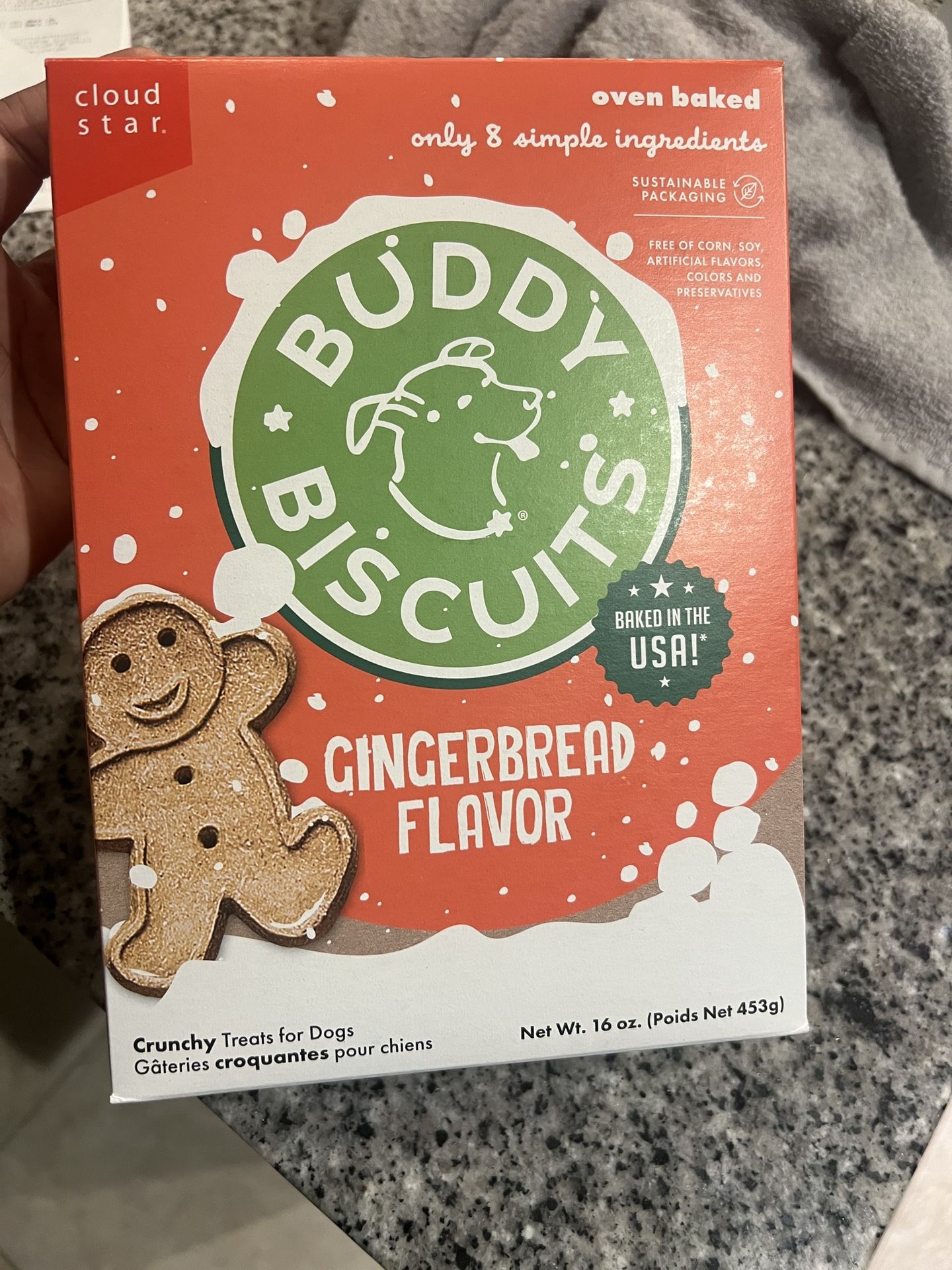 Buddy Biscuits Gingerbread Flavor