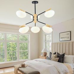 Modern Sputnik Chandelier, new