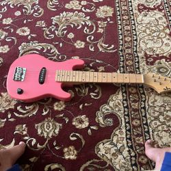 Zeny 30" Kids Guitar Kit Pink