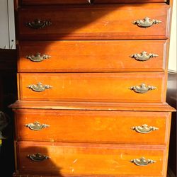 Tall Chest Dresser 6 Drawers