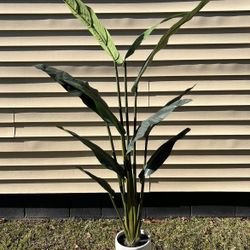 Faux Fake Banana Leaf Palm
