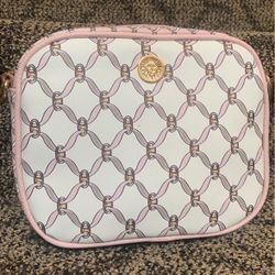 Pink And White Bag Made By Anne Klein