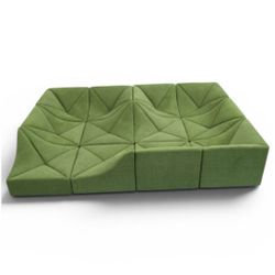 BRAND NEW DUNE SOFAS SET  12pcs size 9X7X9X7FT green fabric. CUSTOM made available