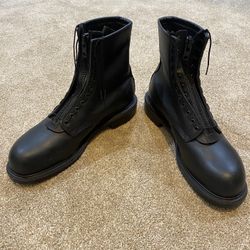 New Unworn Black Red Wing Boots For Sale 14B