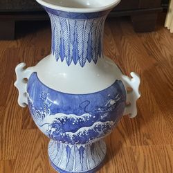 Authentic Porcelain Asian Jar