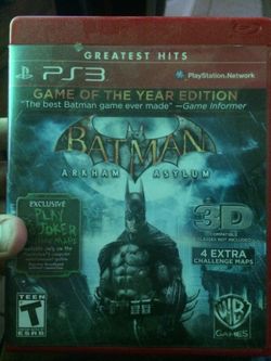 Batman PS3 game