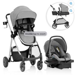 Evenflo Omni Plus Stroller Car Seat, And Toddler Seat