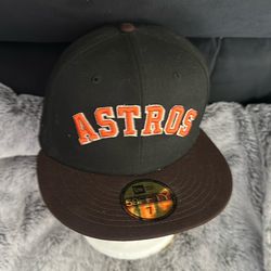 New Era Houston Astros Harvest. 59 Fifty Fitted Cap New 7 1/2