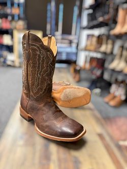 J B DILLON Western Boots Cowboy Brown Sz 12 EE