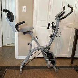 4-in-1 Fold Up Exercise Bike *LIKE NEW*
