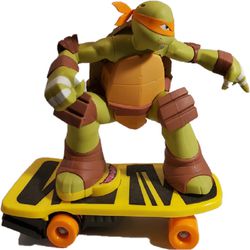Teenage Mutant Ninja Turtle Michael Angel Riding Skateboard with Remote Control for Sale in San TX - OfferUp