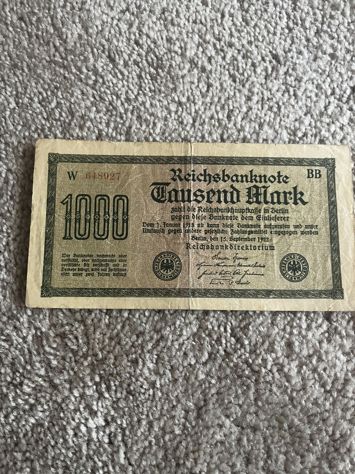 Old Bank Notes