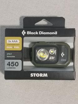 Black Diamond Storm 450 led headlamp