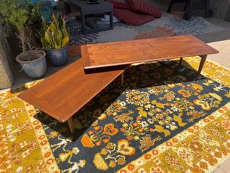 Mid century switchblade coffee table