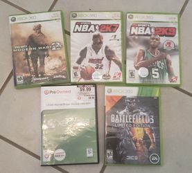 XBOX 360 games