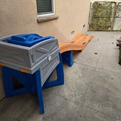 Kids Outdoor Roller Coaster Ride-On Track – Backyard Toy (As-Is)