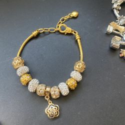 14k gold plated  bracelet