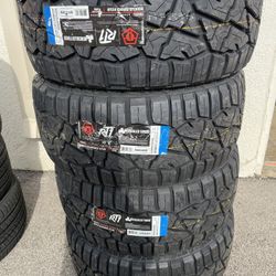 33x12.50R20 NEW OFF ROAD TIRES       PRICE NEGOTIABLE     YANTAS  NUEVAS 33x12.50R20 LT TIS TODO TERRENO NUEBAS 