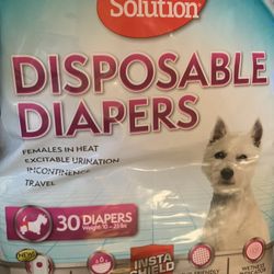 Small Female Dog Disposable Diapers