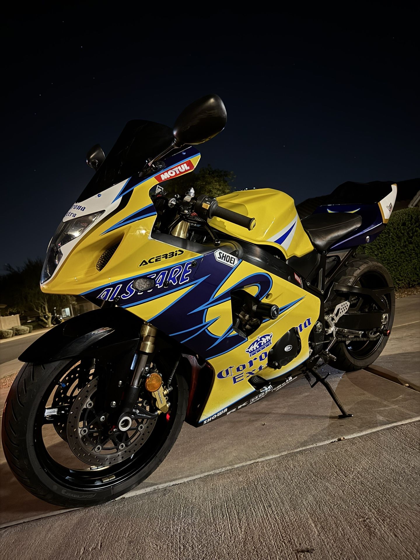 2005 Suzuki GSXR 600 Sportbike Cbr Honda Ninja ZX6r Kawasaki