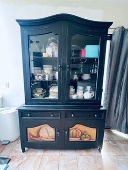 High end Buffett, cabinet, solid wood.